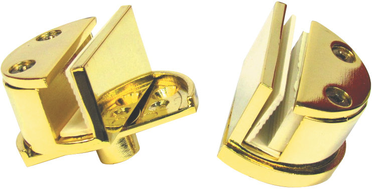 Hinges Glass Hinges (taiwan) Stainless Steel/Glass Door Cabinet Hinge Premium Hardware for Door Cabinet Window Furniture and Interior Use